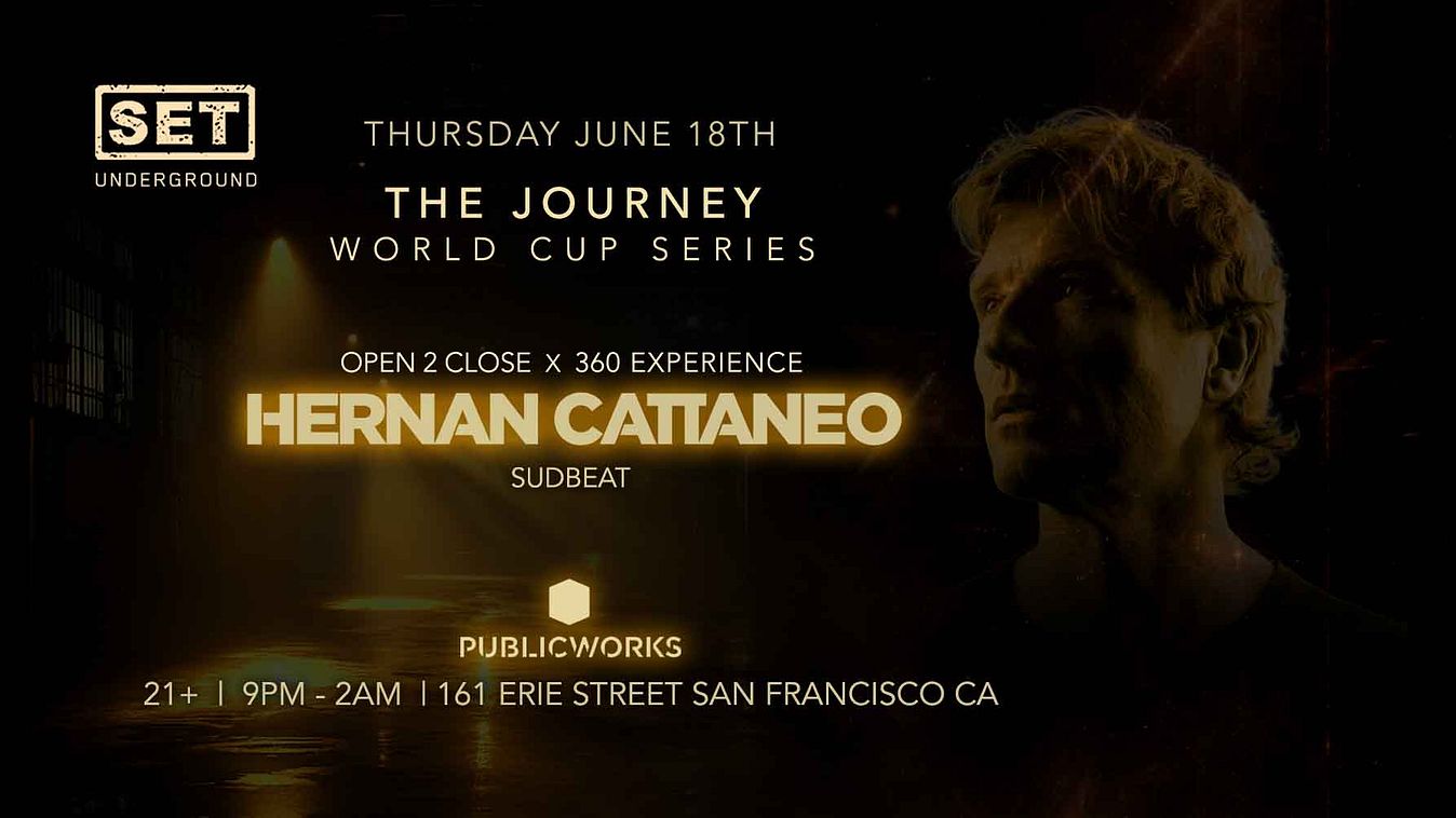 SET with Hernan Cattaneo (Sudbeat) 360 Experience All Night Long